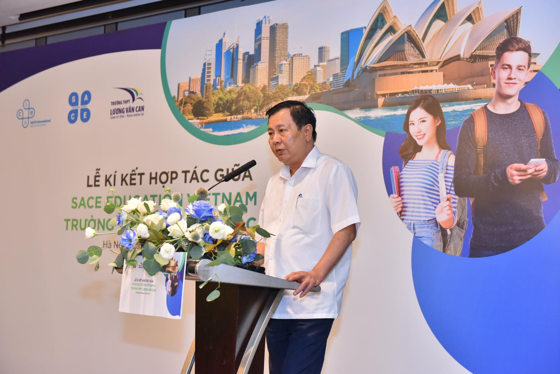Ông Lê Ngọc Quang - Phó Giám đốc sở GD&ĐT Hà Nội.