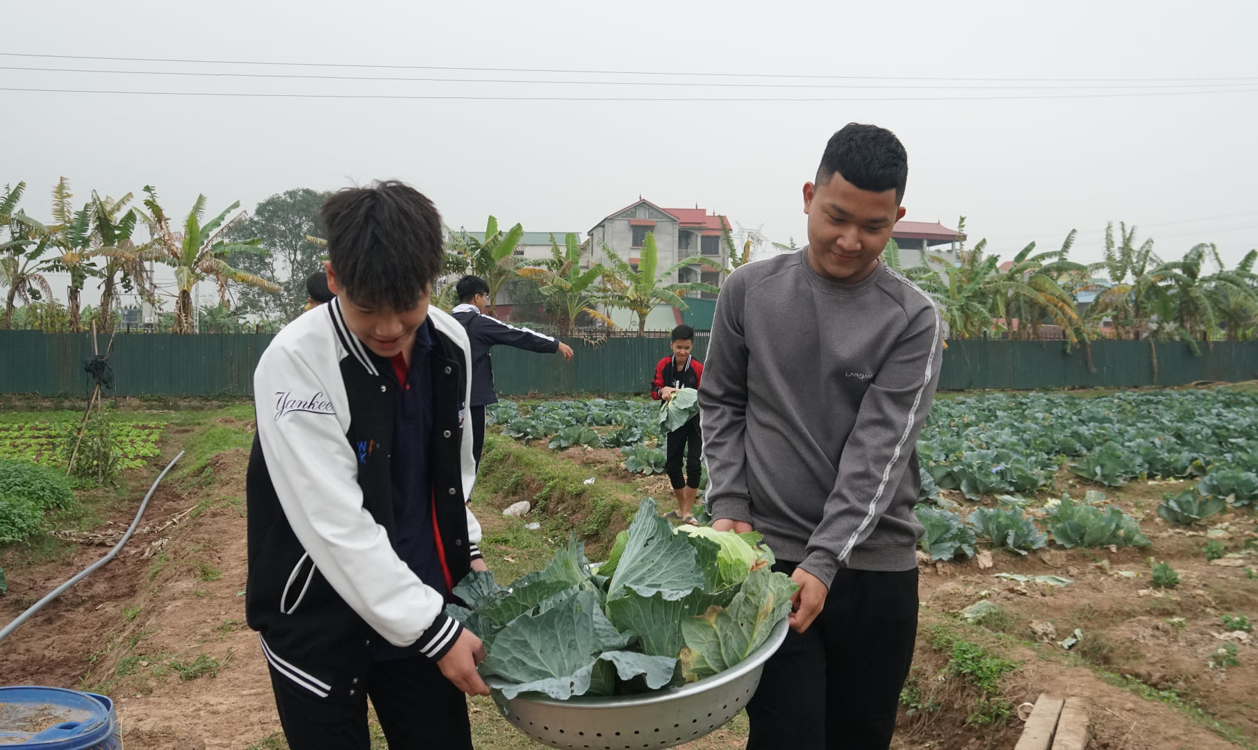 Chúng ta cùng tiến đến nhà bếp nào.
