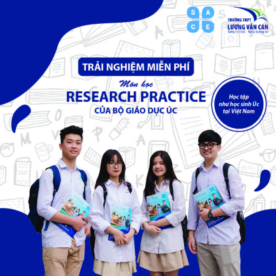 TRẢI NGHIỆM MÔN HỌC RESEARCH PRACTICE CỦA BỘ GIÁO DỤC ÚC