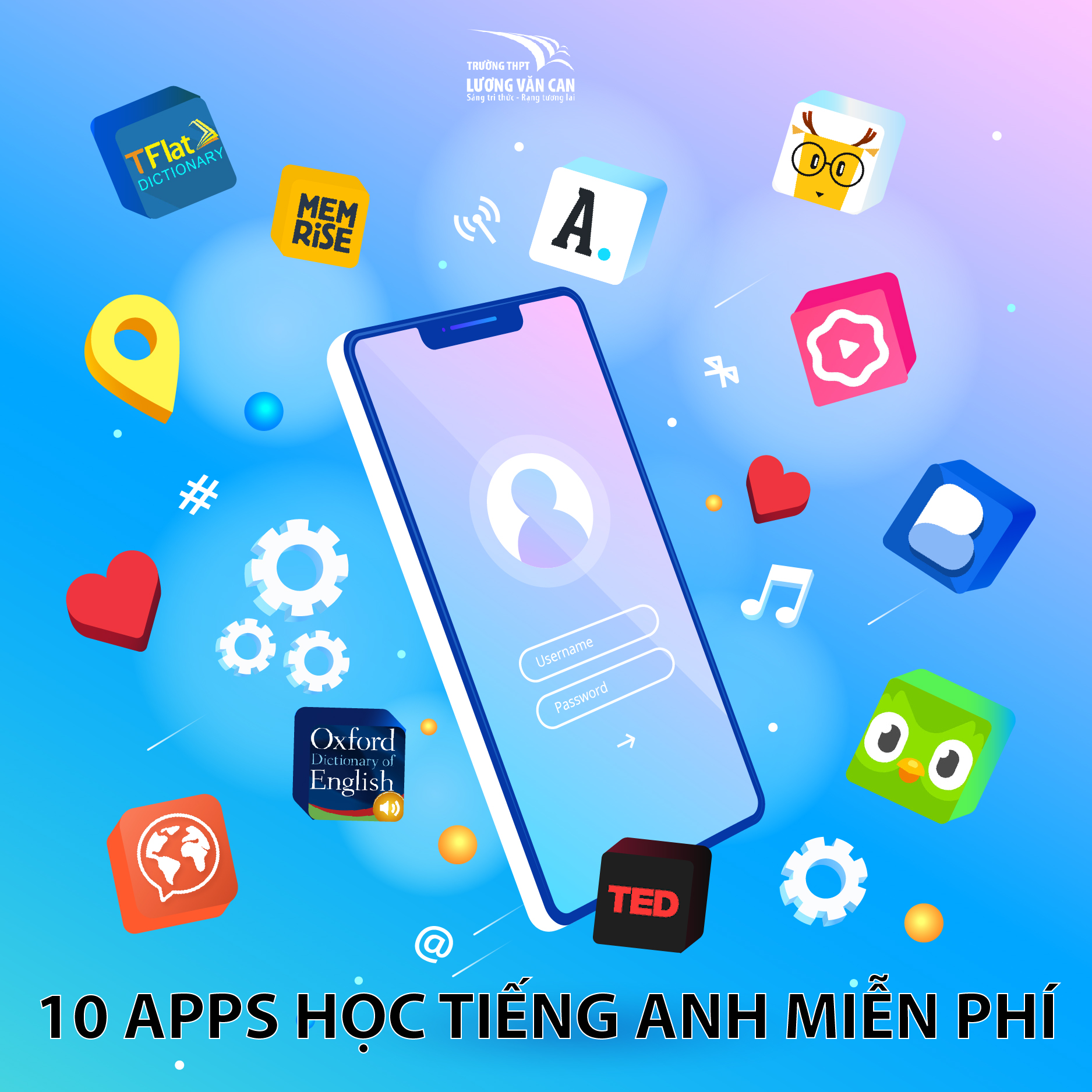 10 ỨNG DỤNG HỌC TIẾNG ANH MIỄN PHÍ
